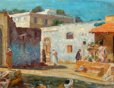 Street Scene in Tangiers by Christopher Williams